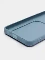 Серый чехол REALME C30S / REALME C30 / Narzo 50i prime с карманом для карточки, и защитой камеры
