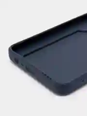 Темно-синий чехол REALME C30S / REALME C30 / Narzo 50i prime с карманом для карточки, и защитой камеры