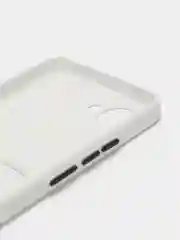 Серебряный чехол REALME C30S / REALME C30 / Narzo 50i prime с карманом для карточки, и защитой камеры