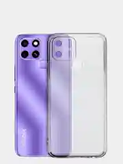 Чехол для Infinix Smart 6 прозрачный, силиконовый