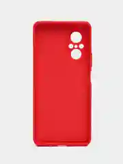 Алый чехол Huawei Nova 9 SE с защитой камеры  и бархатом внутри