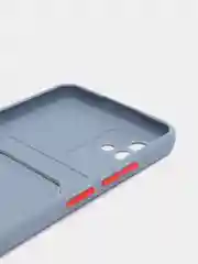 Розовый чехол Realme C20, Realme C11 2021  карман для пластиковой карточки