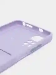 Лавандовый чехол для Redmi Note 11 4G 2022  / NOTE 11S с карманом для  пластиковой карточки