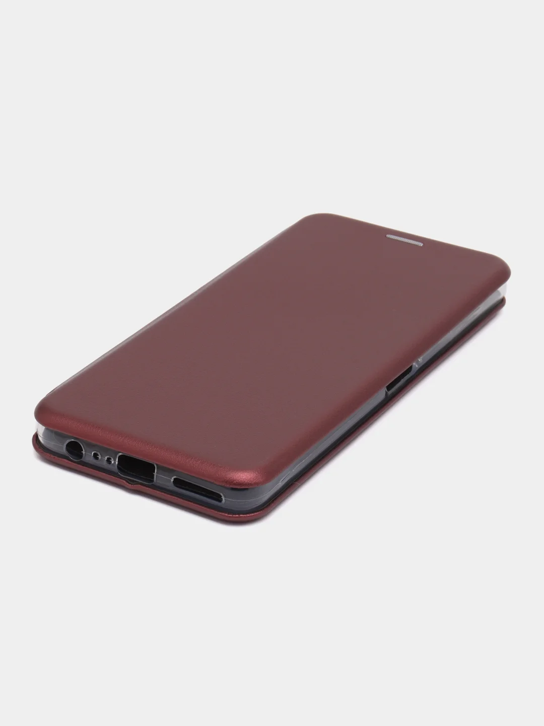 Бордовый чехол-книжка для Tecno Camon 19 PRO / CAMON 19
