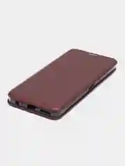 Бордовый чехол-книжка для Tecno Camon 19 PRO / CAMON 19