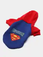 Синий толстовка для собак и кошек с капюшоном Superman