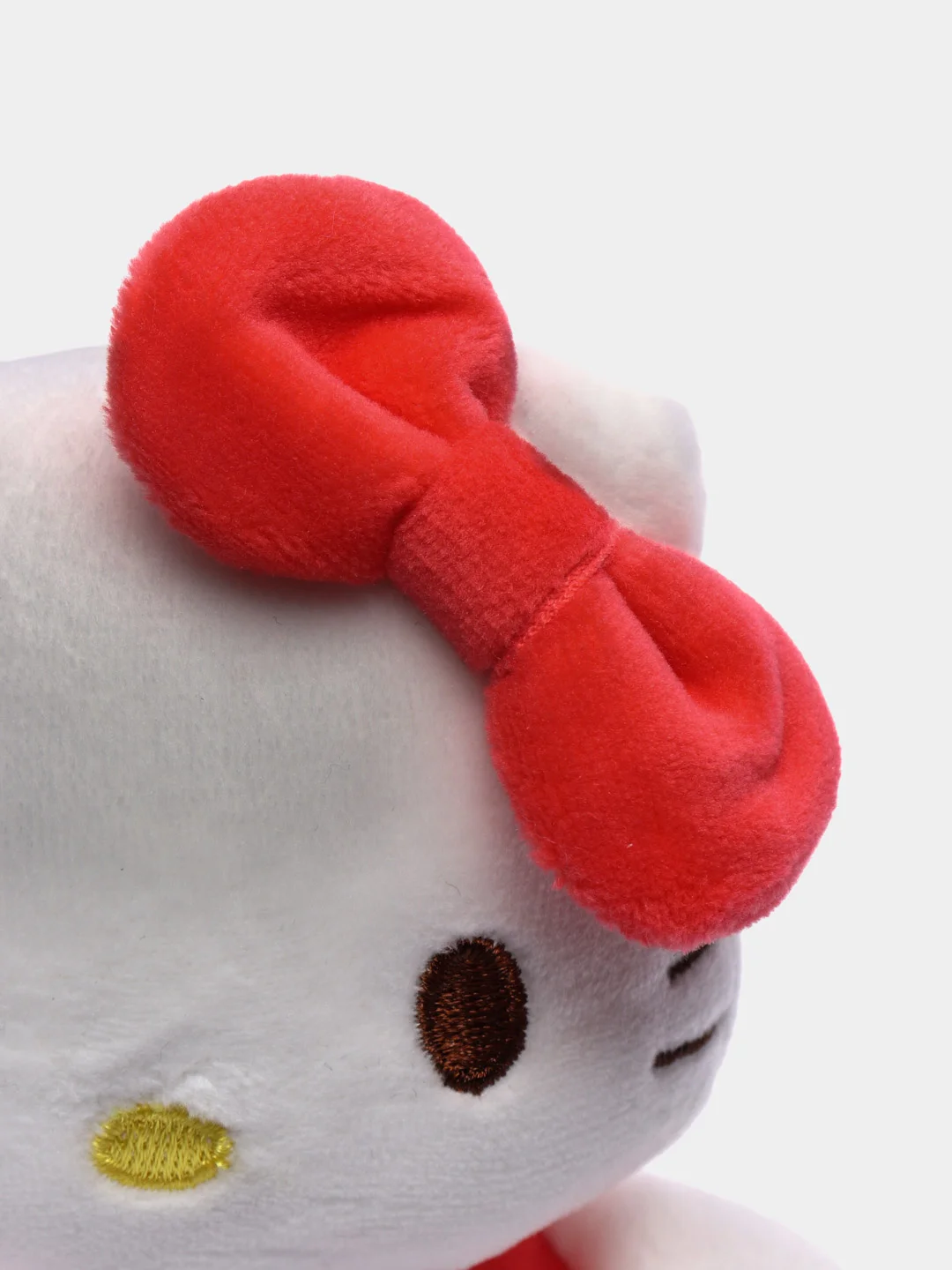 Кораллово-розовый мягкая игрушка-брелок "Кошечка", 12 см