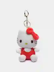 Кораллово-розовый мягкая игрушка-брелок "Кошечка", 12 см
