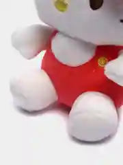 Кораллово-розовый мягкая игрушка-брелок "Кошечка", 12 см