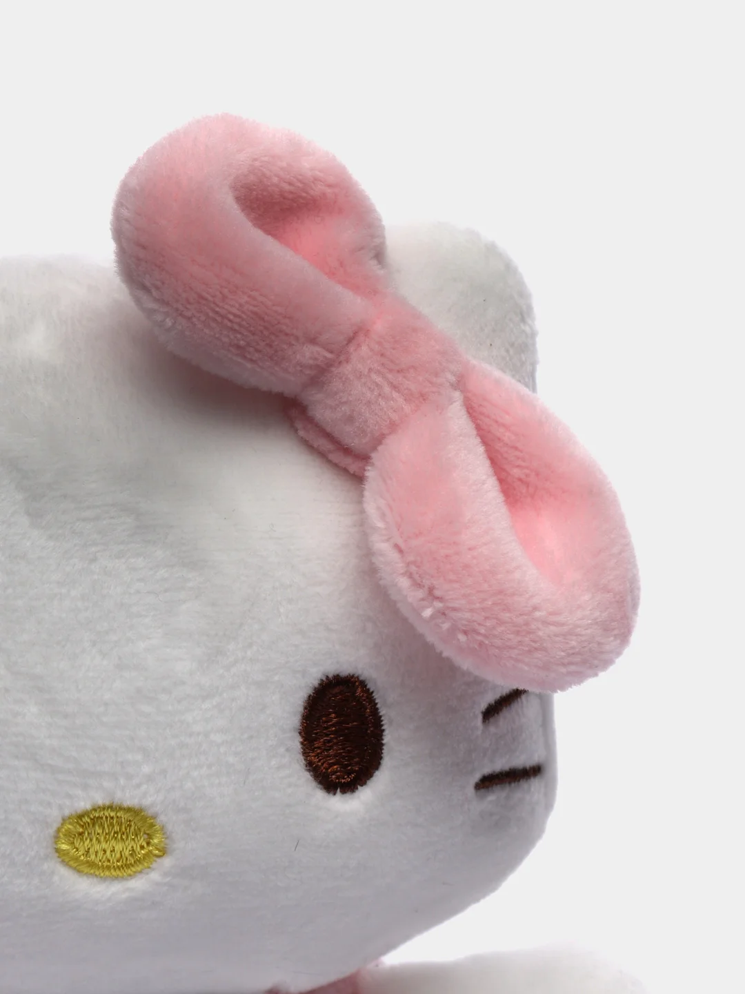 Розовый мягкая игрушка-брелок "Кошечка", 12 см