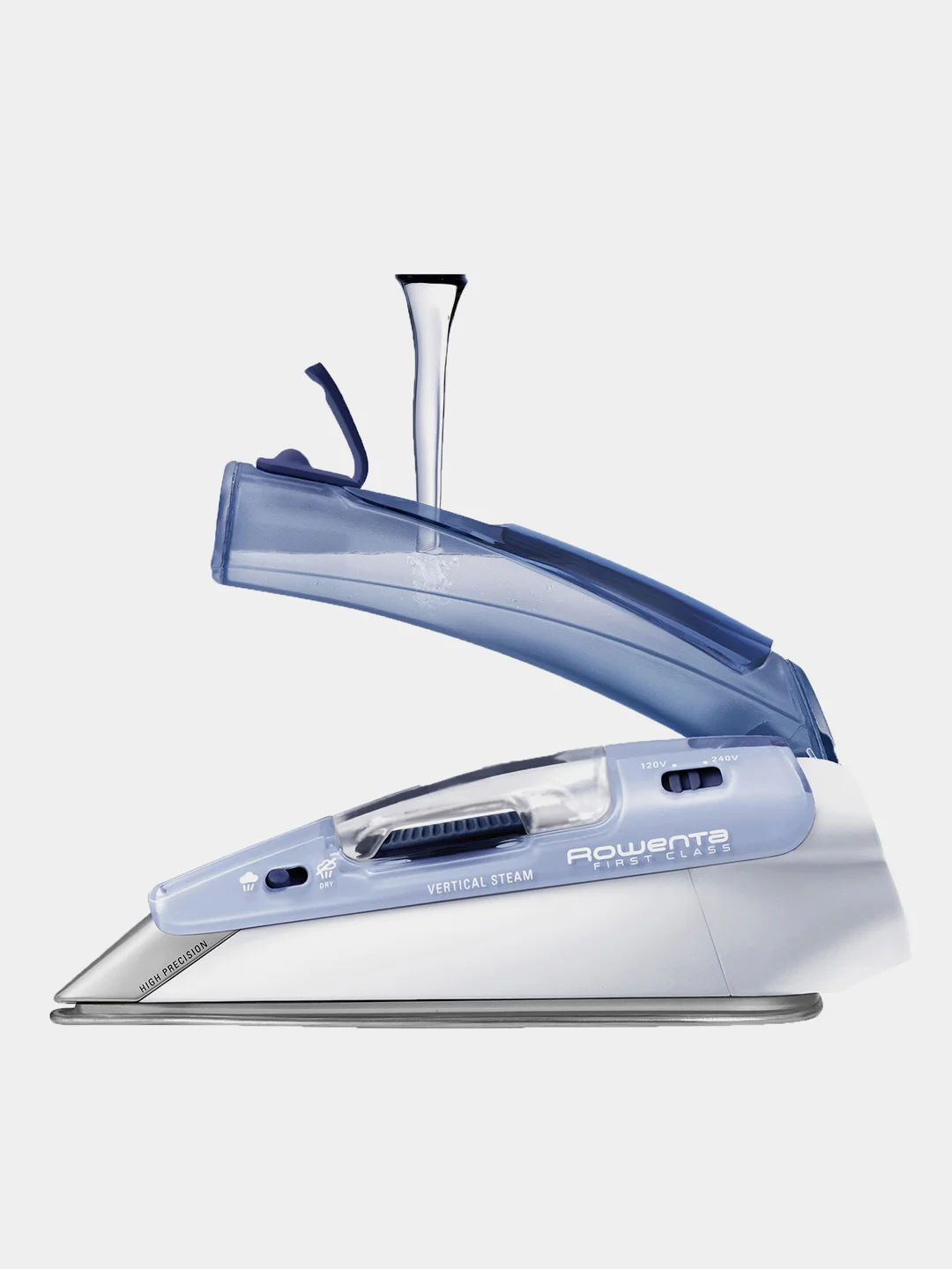 Утюг дорожный ROWENTA First Class DA1510F1, 1000Вт, стальная подошва