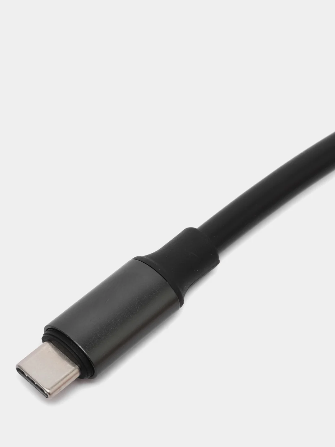 Черный мощный кабель для БЫСТРОЙ зарядки 3А: USB - Lightning, Micro, Type-C, провод шнур зарядник