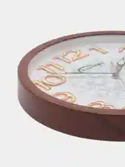 Белый часы настенные "Космос"