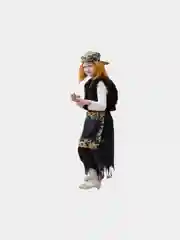 Новогодний Карнавальный костюм на Новый год "Баба-яга", 5-7 лет, рост 122-134 см