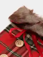 Вишнёвый украшение для бутылок, сувенирный чехол на бутылку, украшение новогоднего стола
