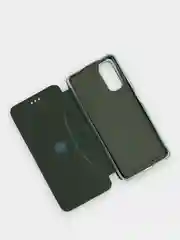 Голубой чехол книжка Tecno Pova 3