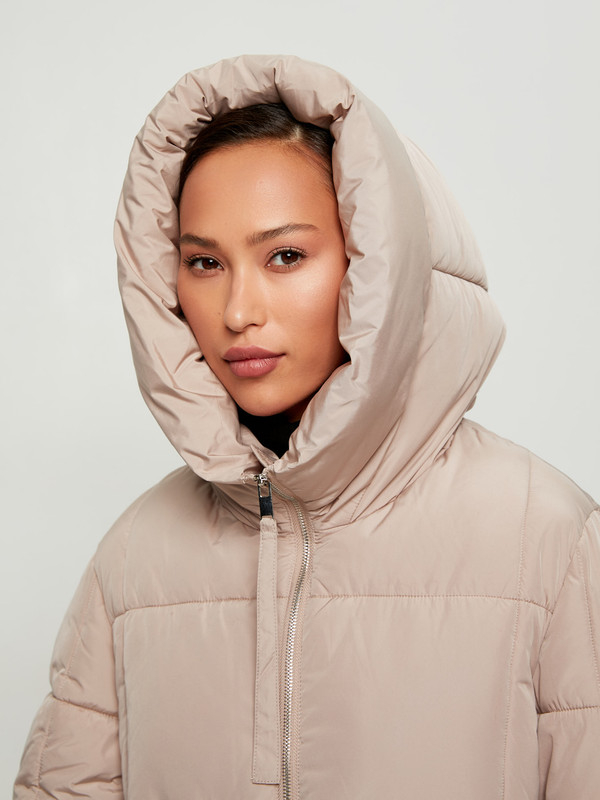 Куртка женская Zarina демисезонная с капюшоном на молнии купить по цене 5128 ₽ в интернет-магазине KazanExpress