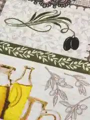 Приглушённый хаки полотенце кухонное, вафельное 1 шт, 40х75 см, 100% хлопок