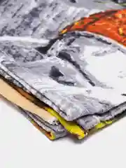 Карамельный полотенце кухонное, вафельное 1 шт, 40х75 см, 100% хлопок
