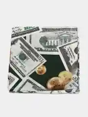 Золотой полотенце кухонное, вафельное 1 шт, 40х75 см, 100% хлопок