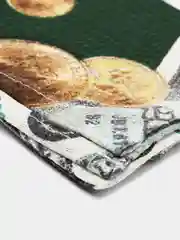 Золотой полотенце кухонное, вафельное 1 шт, 40х75 см, 100% хлопок