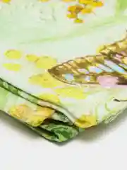 Салатовый полотенце кухонное, вафельное 1 шт, 40х75 см, 100% хлопок