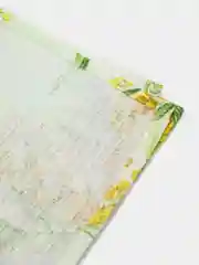 Салатовый полотенце кухонное, вафельное 1 шт, 40х75 см, 100% хлопок