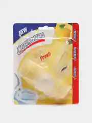 Желтый освежитель унитаза подвесной-блистер WC ColorFresh "Свежинка"