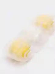 Желтый освежитель унитаза подвесной-блистер WC ColorFresh "Свежинка"