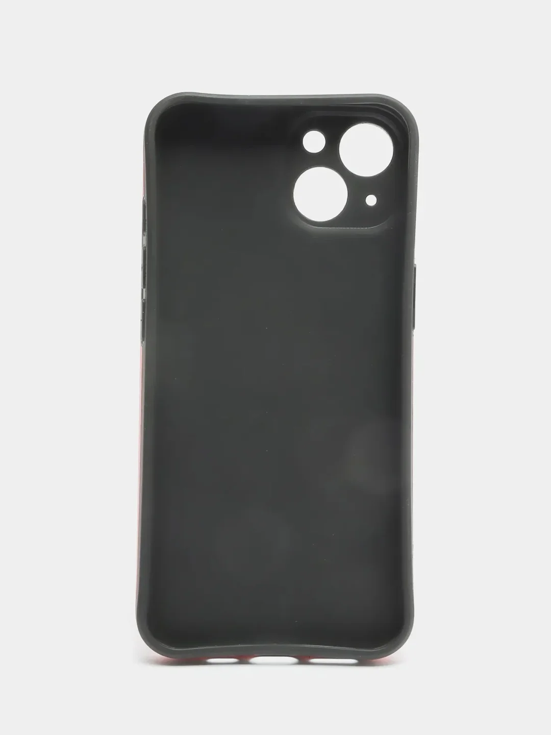 Кораллово-розовый чехол силиконовый для iPhone XR, 11, 12, 13, по мотивам мультфильма "Спанч Боб", матовый