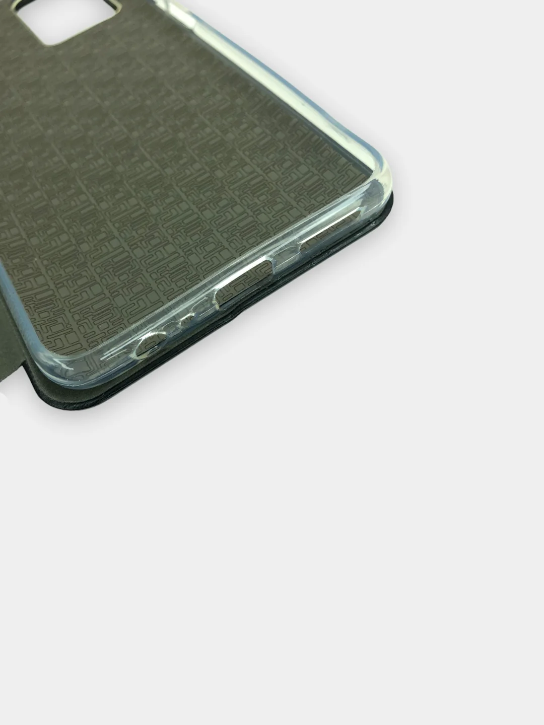 Голубой чехол-книжка для Infinix Note 10 Pro