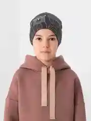 Угольный шапка для мальчика, двухслойная