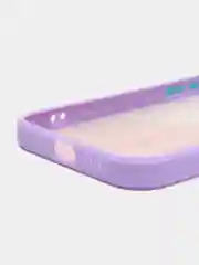 Сиреневый чехол для IPhone 12, 13, Pro, Pro Max, силиконовый, со свинкой