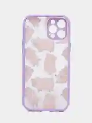 Розовый чехол для IPhone 12, 13, Pro, Pro Max, силиконовый, со свинкой