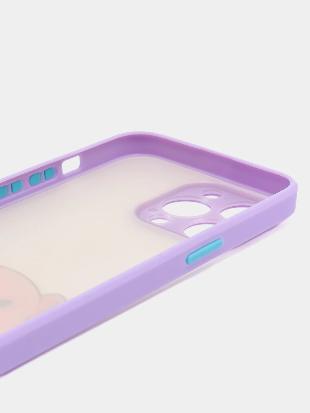 Лавандовый чехол для IPhone 12, 13, Pro, Pro Max, силиконовый, со свинкой