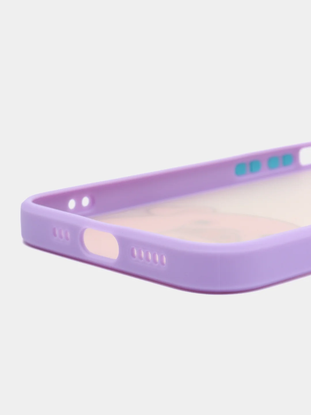 Лавандовый чехол для IPhone 12, 13, Pro, Pro Max, силиконовый, со свинкой