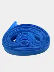 Голубой косая бейка, атласная, длина 10 м, ширина 1,5 см