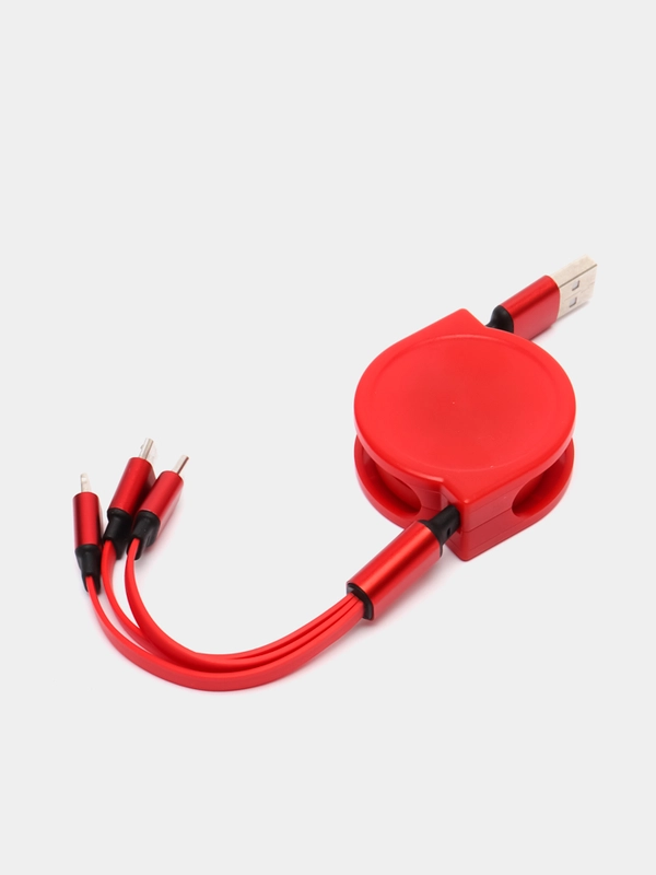 Кабель для быстрой зарядки USB Type-C Micro Lightning, для автомобиля