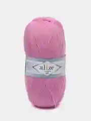 Розовый пряжа Alize Lanagold 800 Акрил 51% Шерсть 49% 100г 800м