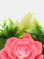 Желтый мыло в виде розы в стакане, подарочный набор" Роза",подарок