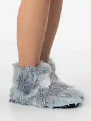 Серый угги ,обувь домашняя, радужные