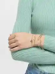 Золотой женские браслеты на руку