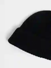 Черный шапка бини, унисекс