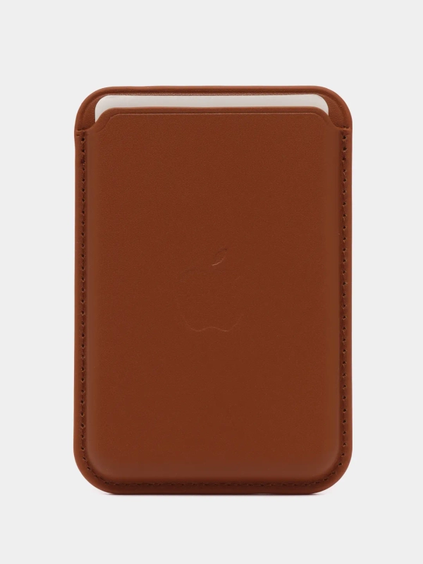 Магнитный кошелек для карт MagSafe Leather Wallet iPhone, картхолдер