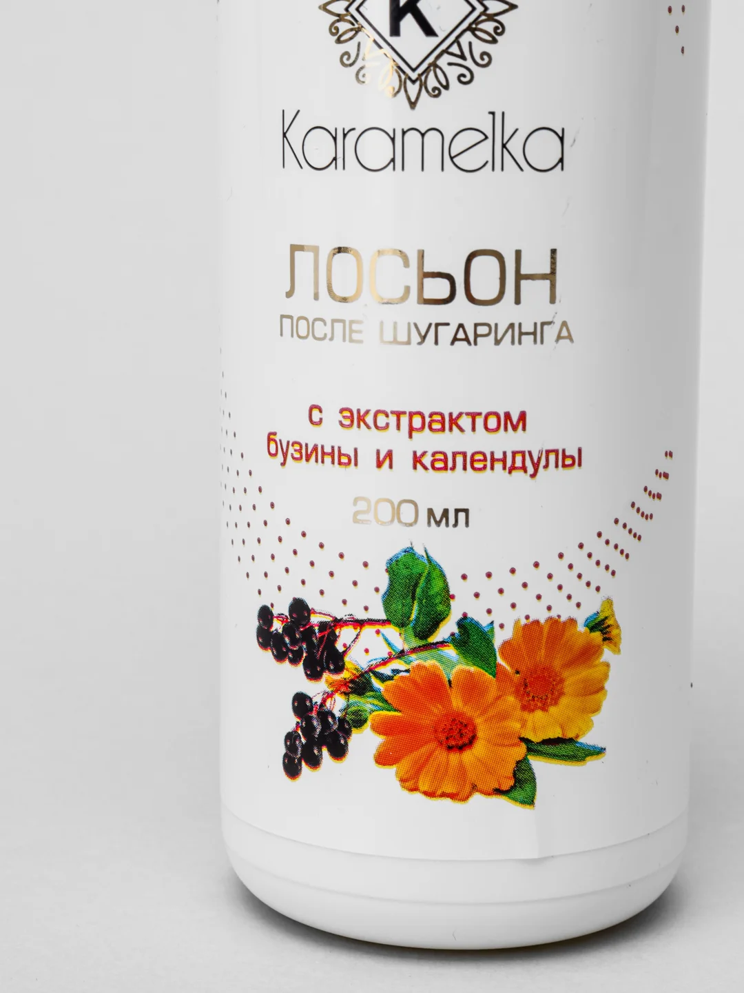 Лосьон после депиляции и шугаринга с экстрактом бузины и календулы, 100 мл, 200 мл