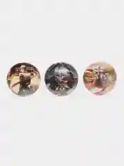 Серый набор круглых значков аниме игра "Genshin Impact", 44 мм, пин металлический, брошь