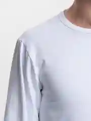 Белый лонгслив мужской