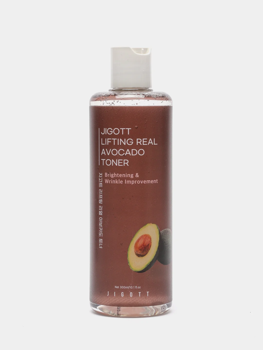 Тонер-лифтинг для лица Jigott Lifting Real Avocado Toner, с авокадо, 300 мл