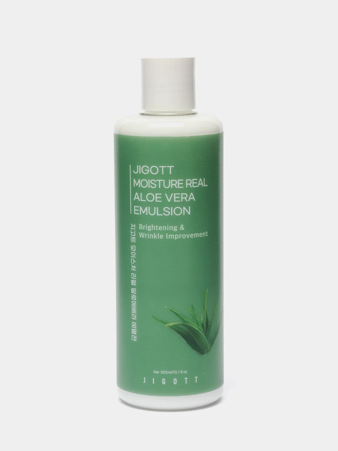 Эмульсия увлажняющая Jigott Moisture Real Aloe Vera Emulsion, с алоэ, 300 мл