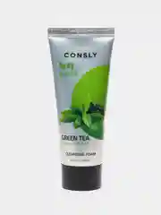 Пенка для умывания Consly, балансирующая, кремовая, с экстрактом зеленого чая, 100 мл